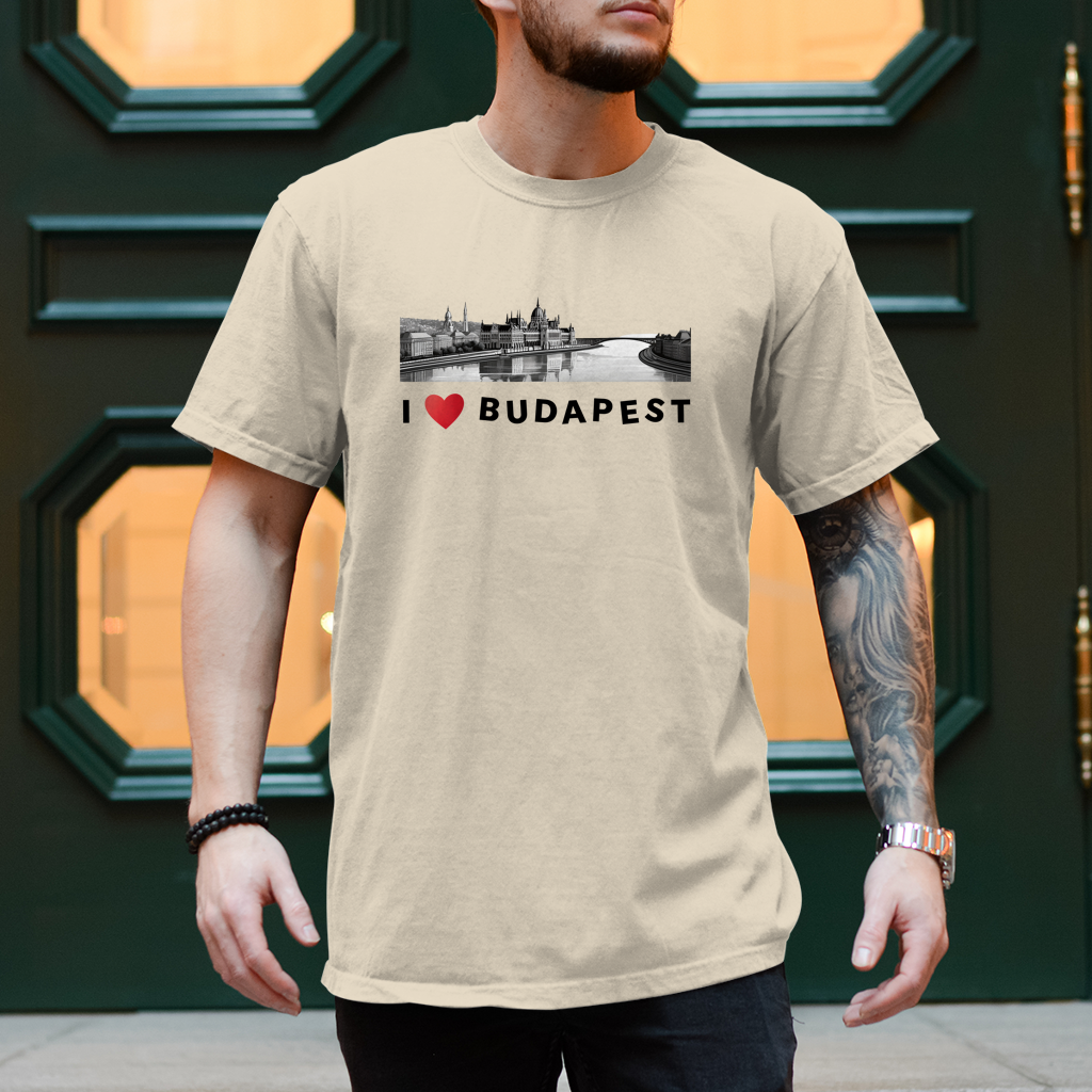 Herren T-Shirt Budapest