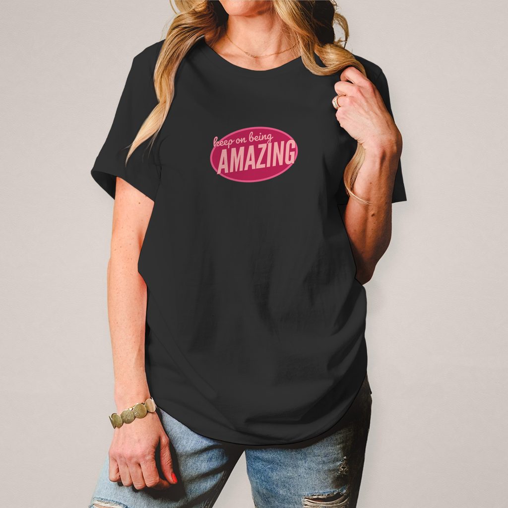 Damen T-Shirt Amazing