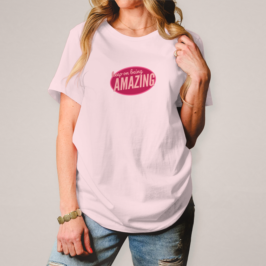 Damen T-Shirt Amazing