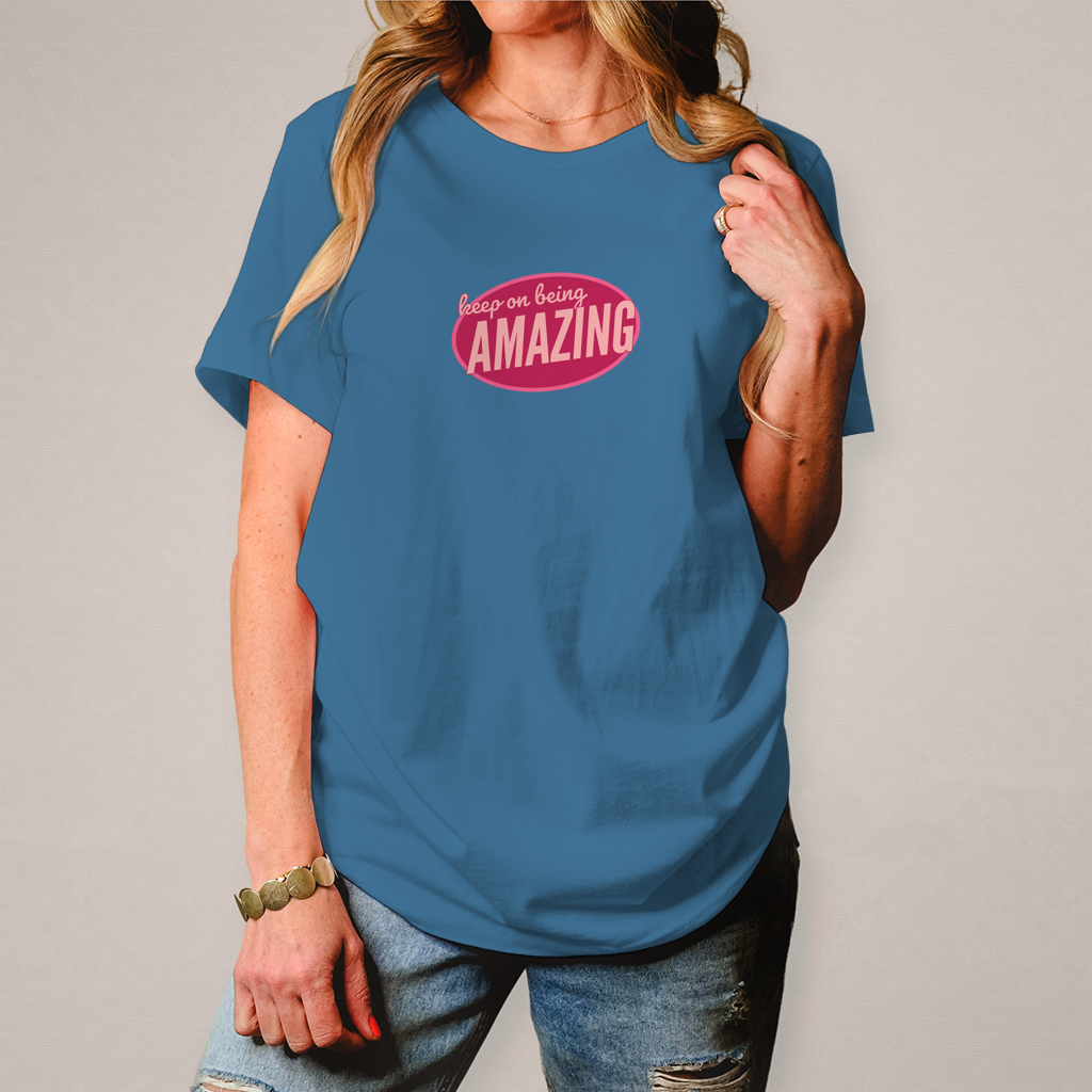 Damen T-Shirt Amazing