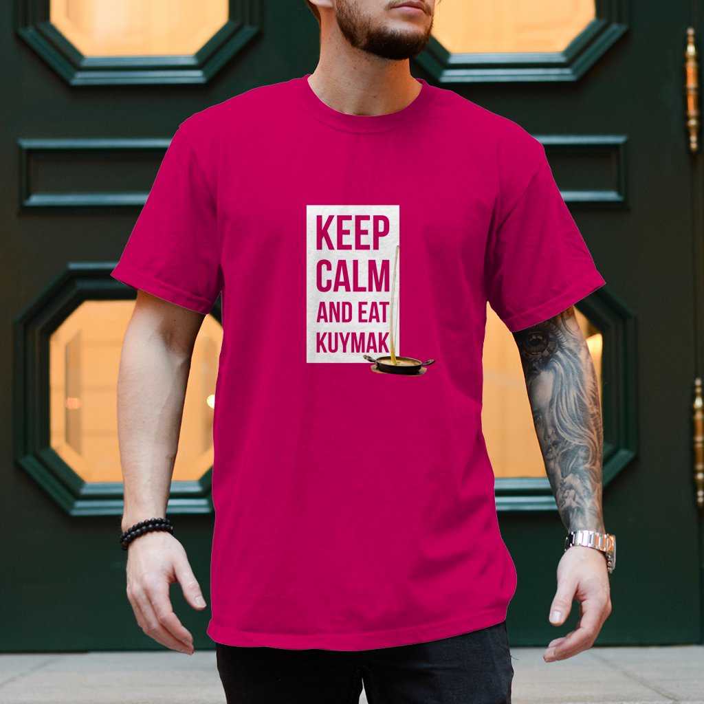 Herren T-Shirt Keep Calm Kuymak