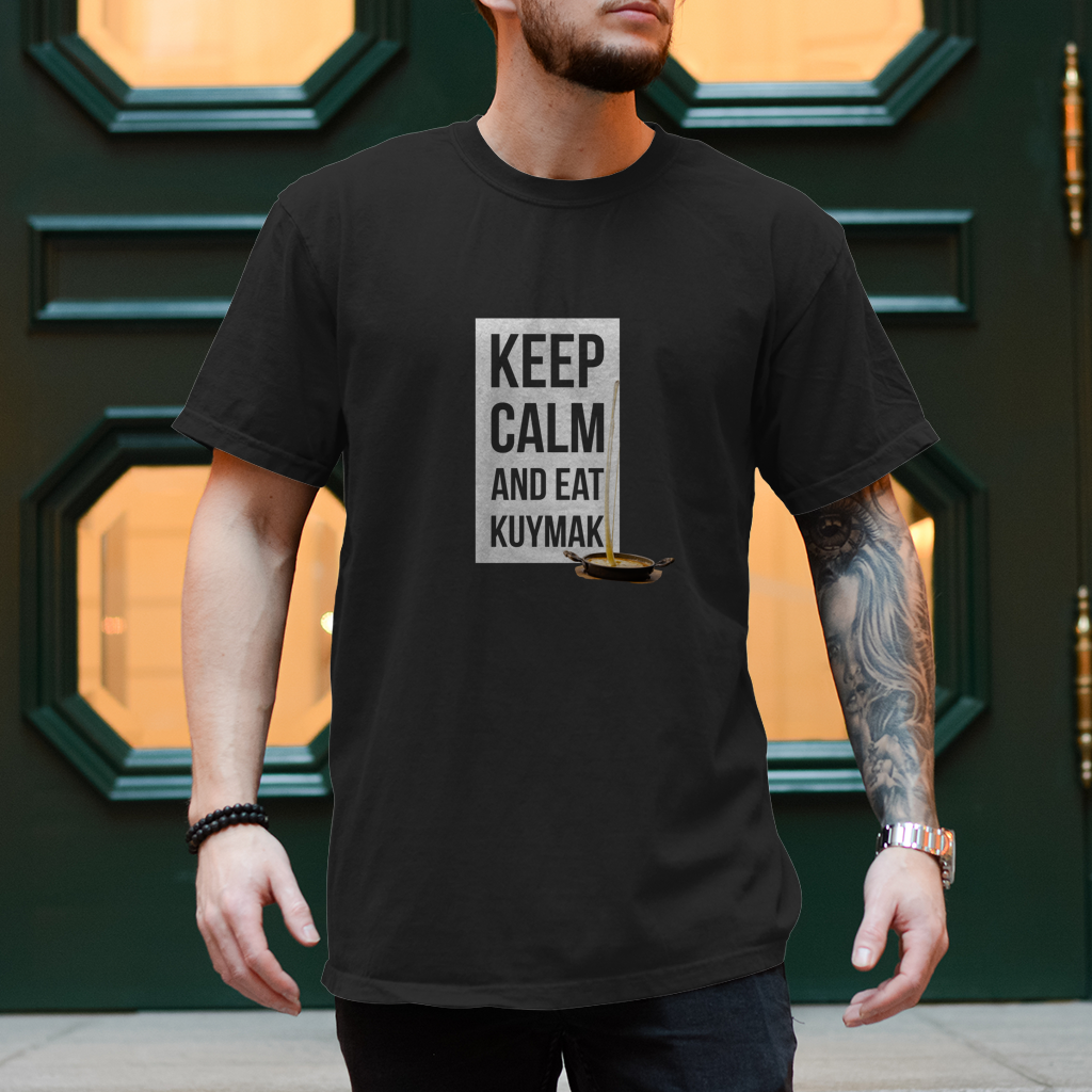 Herren T-Shirt Keep Calm Kuymak