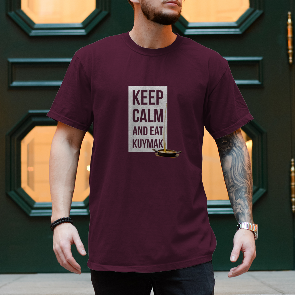 Herren T-Shirt Keep Calm Kuymak