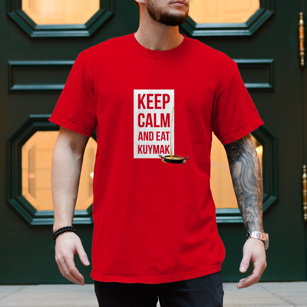 Herren T-Shirt Keep Calm Kuymak