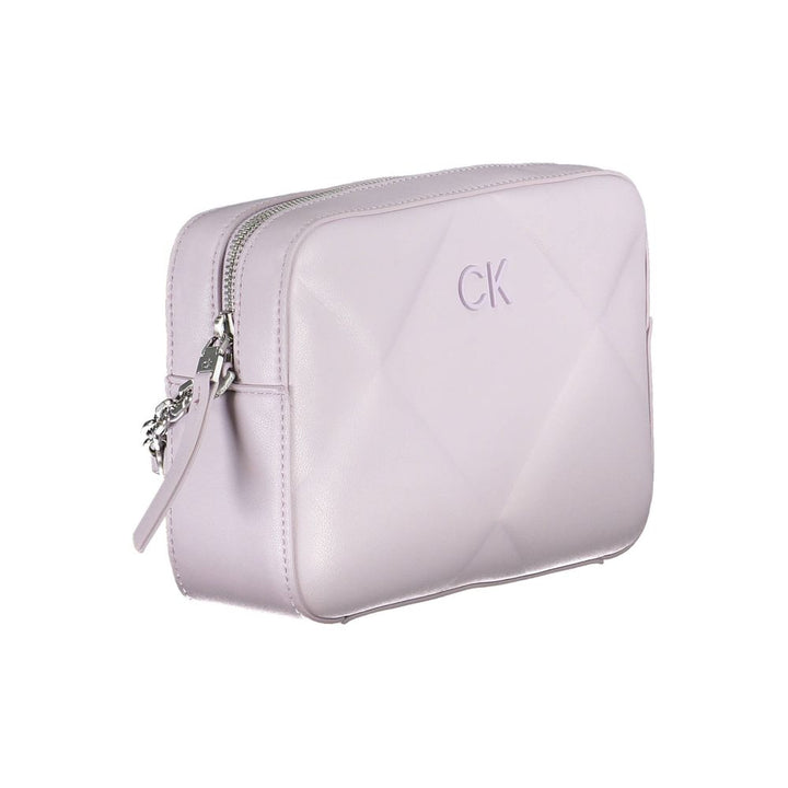 Calvin Klein Lila Polyester Handtasche