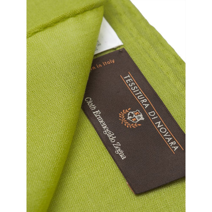 Green cashmere scarf