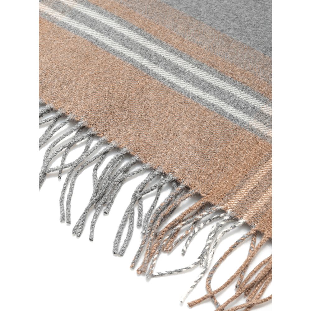 Multicolor silk scarf