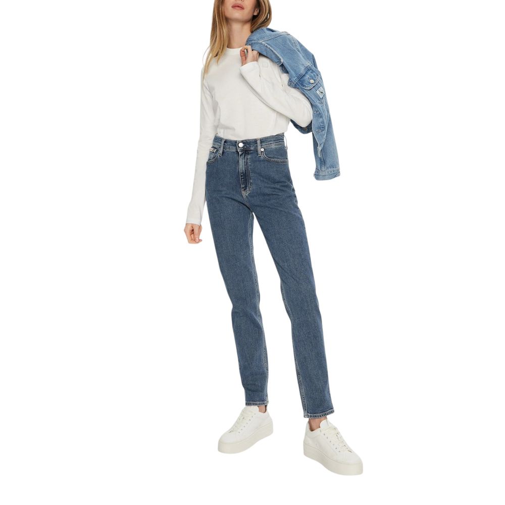 Blue cotton jeans &amp; trousers
