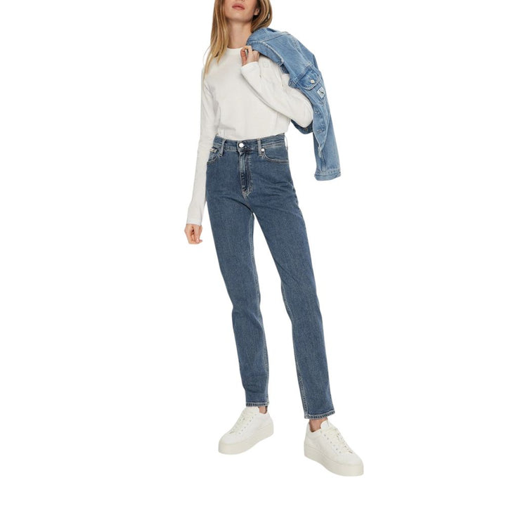 Blue cotton jeans &amp; trousers