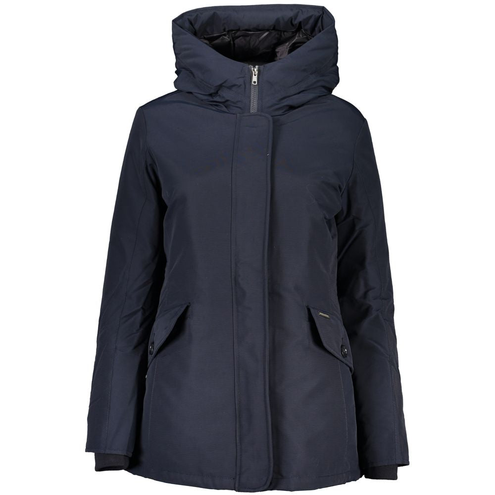 Woolrich Blaue Baumwolle Jacken & Mantel