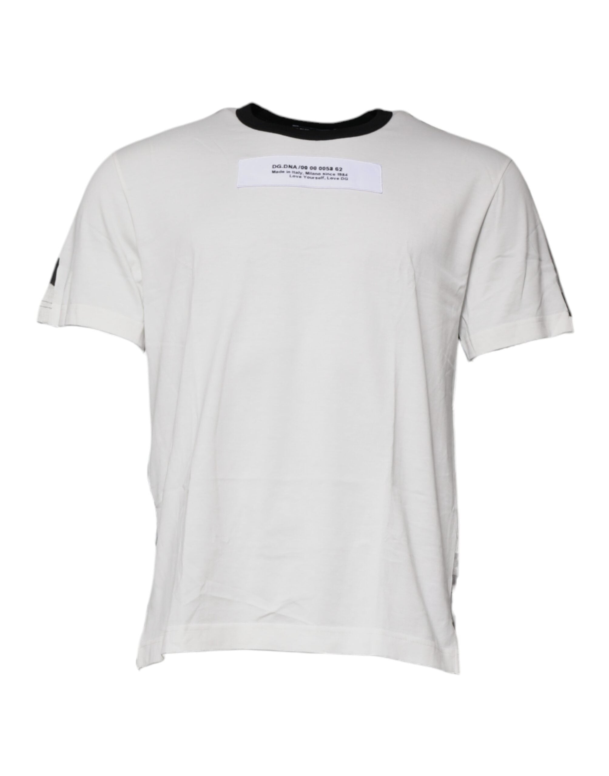 Multicolor camouflage round neck T-shirt