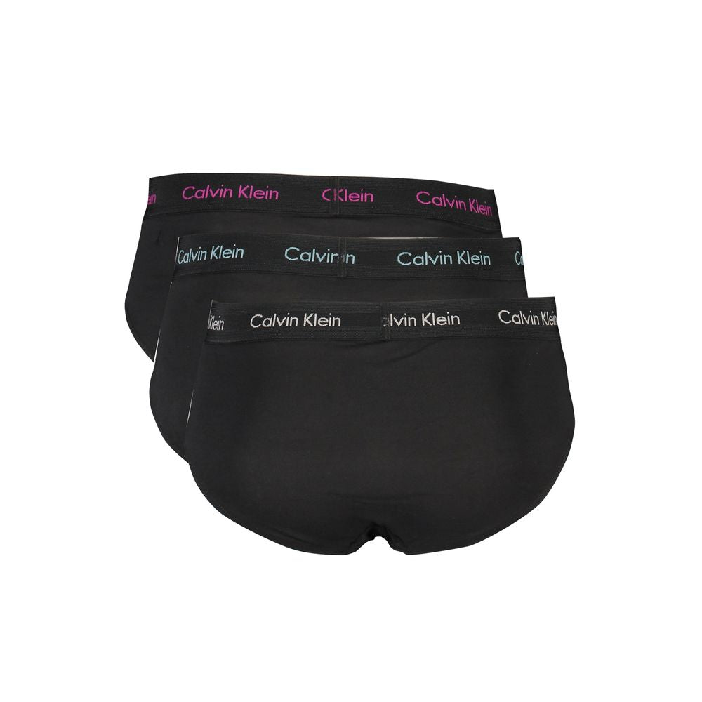 Calvin Klein Schlanker Tri-Pack-Herrenslip mit kontrastierenden Details