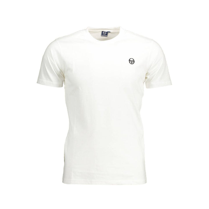 Sergio Tacchini T-Shirt aus weißer Baumwolle