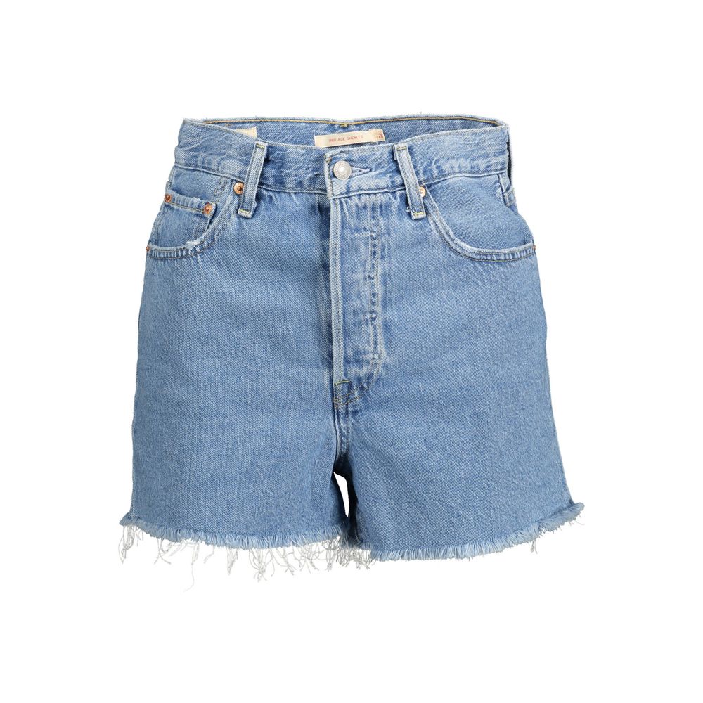 Levi's Hellblaue Baumwolle Damen Shorts