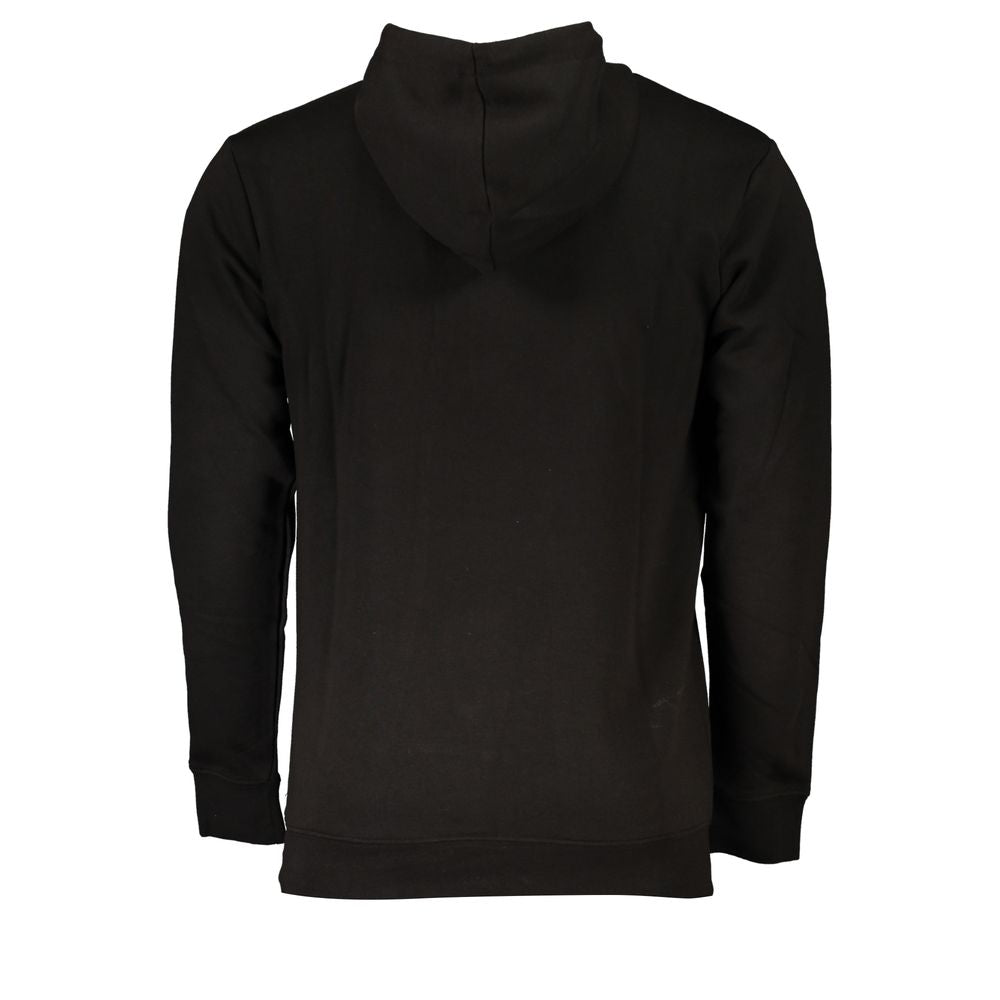 Cavalli Class Schwarzer Baumwollpullover für Männer