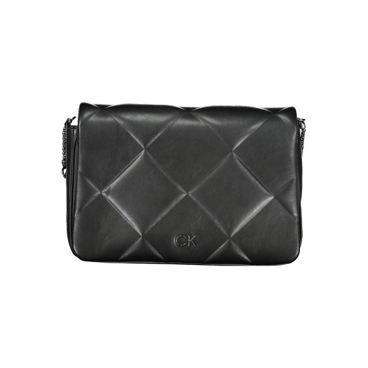 Calvin Klein Schwarze Polyester Handtasche