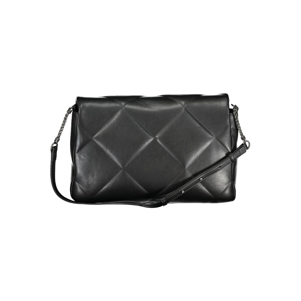 Calvin Klein Schwarze Polyester Handtasche