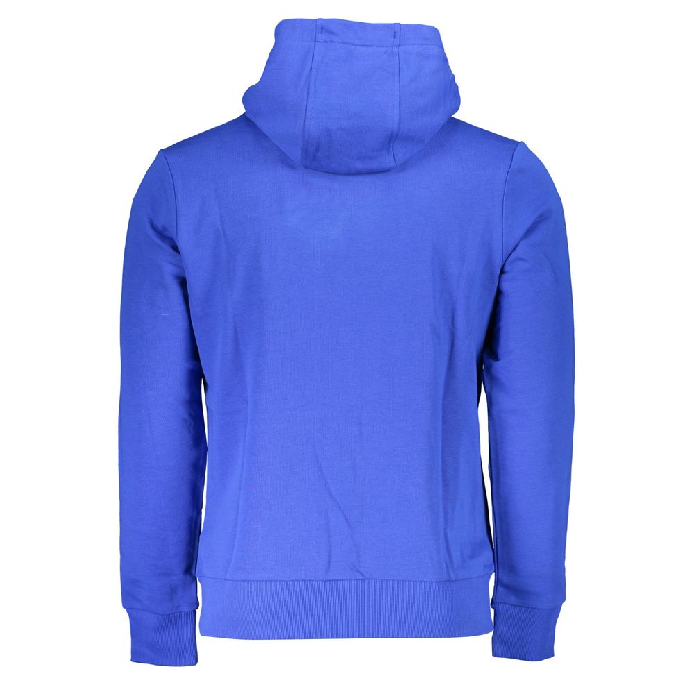 La Martina Blauer Baumwollpullover für Männer