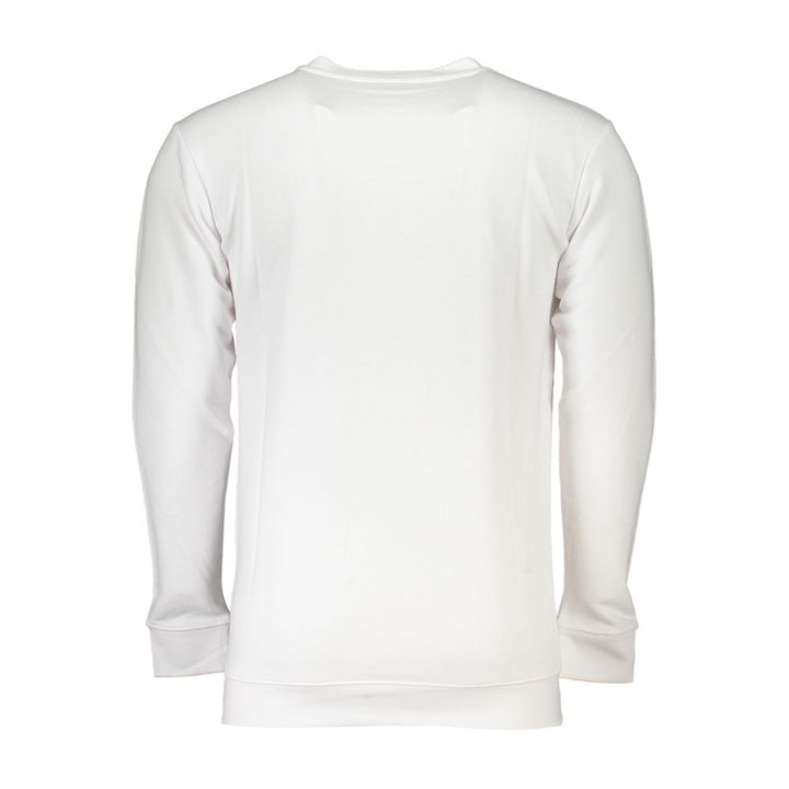 Cavalli Class Weißer Baumwollpullover