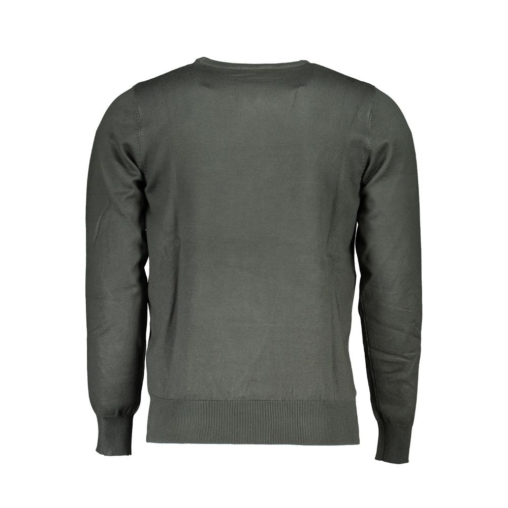 U.S. Grand Polo Grüner Nylon-Pullover