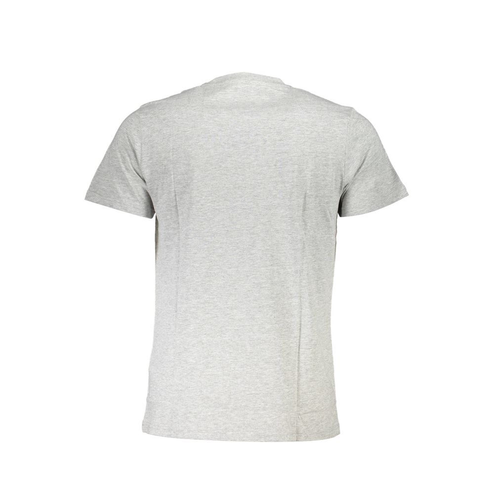 Cavalli Class T-Shirt aus grauer Baumwolle