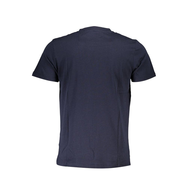 Cavalli Class T-Shirt aus blauer Baumwolle