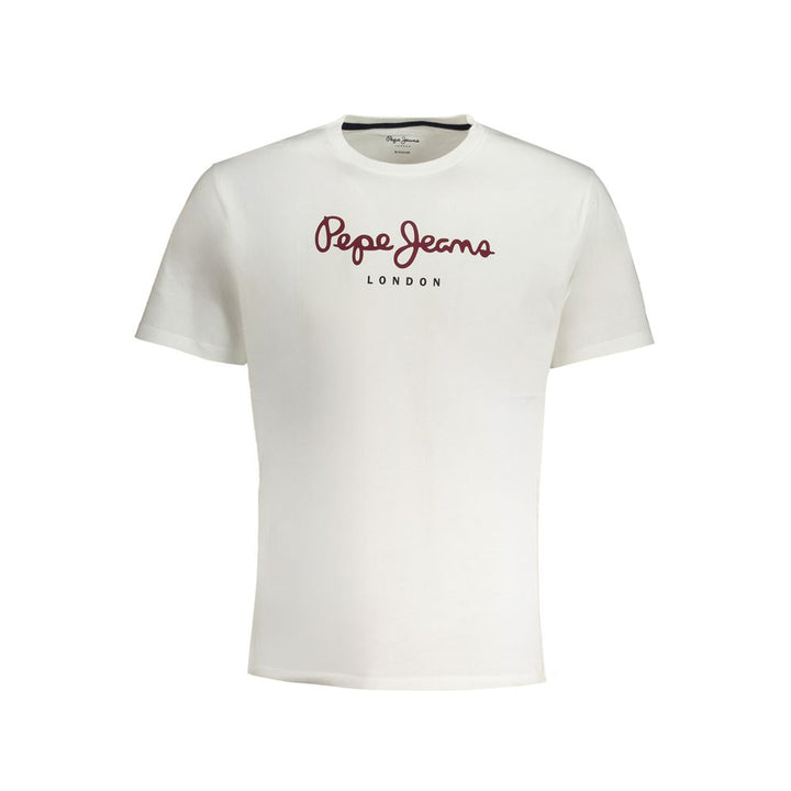 Pepe Jeans T-Shirt aus weißer Baumwolle