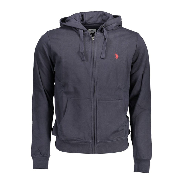 U.S. POLO ASSN. Blauer Baumwollpullover für Männer