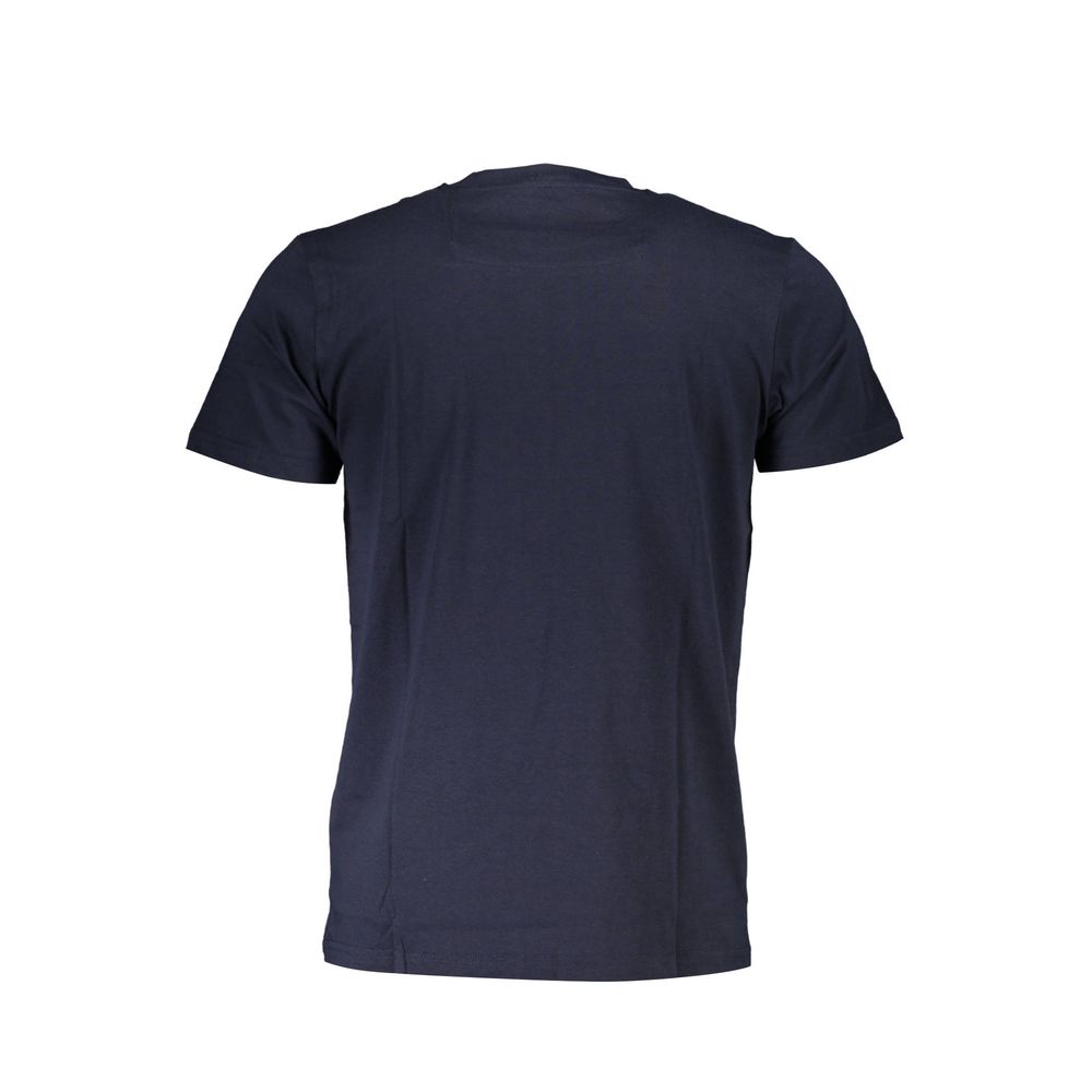 Cavalli Class T-Shirt aus blauer Baumwolle