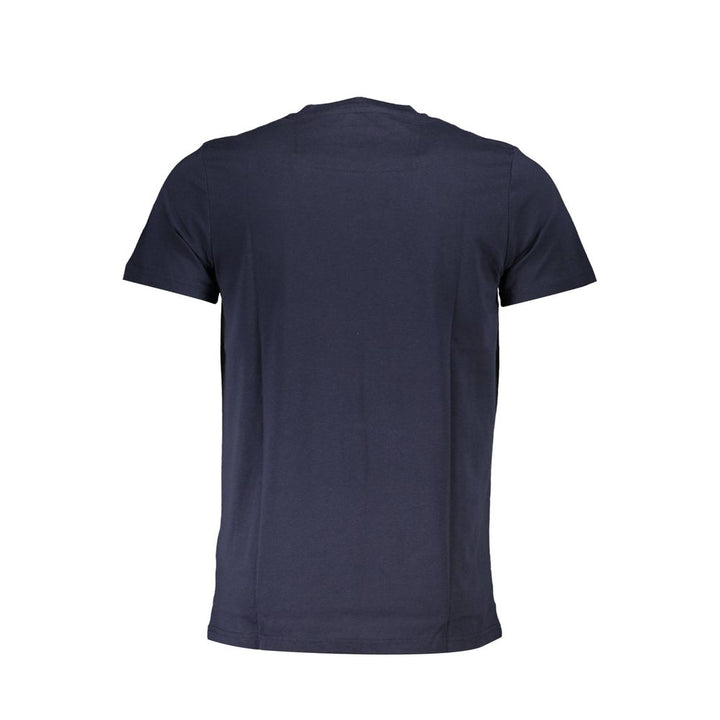 Cavalli Class T-Shirt aus blauer Baumwolle