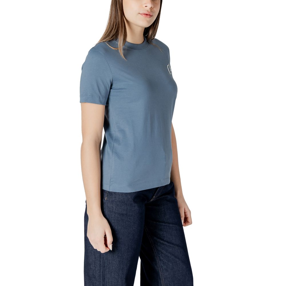 Calvin Klein Jeans Blau Baumwolle Rigenerato T-Shirt