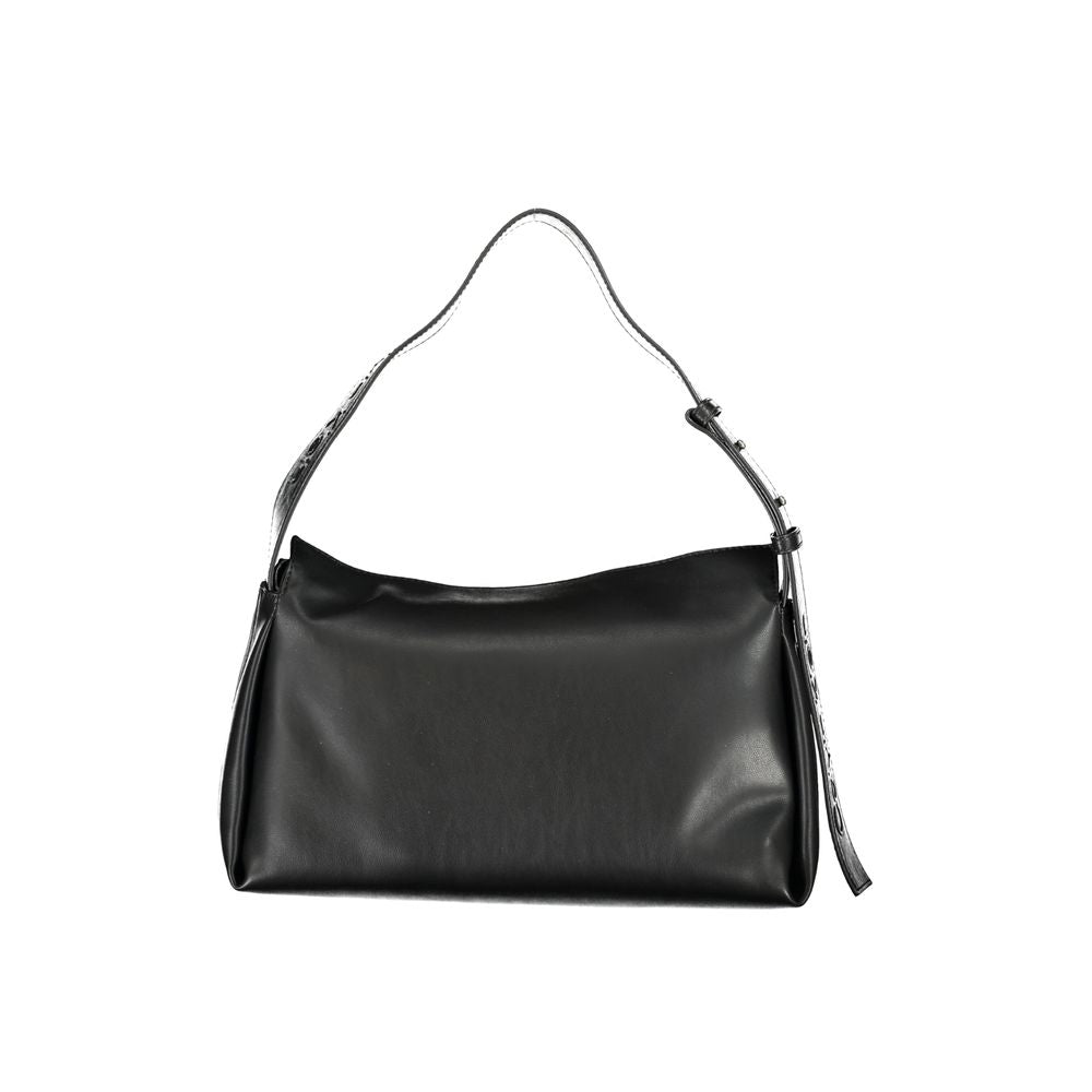 Calvin Klein Schwarze Polyester Handtasche