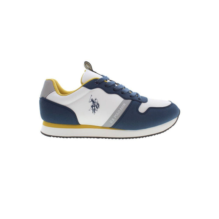 U.S. POLO ASSN. Blauer Polyester Herren Sneaker