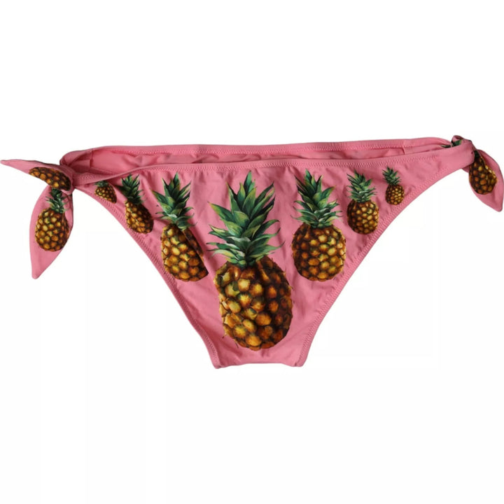 Rosa Ananas Badeanzug Bikini Bottom Bademode