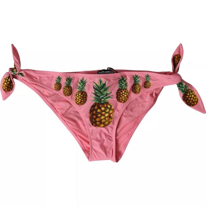 Rosa Ananas Badeanzug Bikini Bottom Bademode