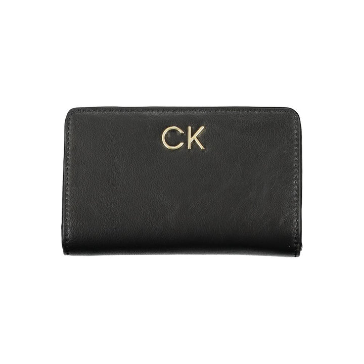 Calvin Klein Schwarze Polyester Handtasche