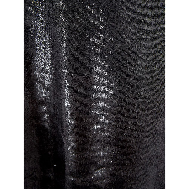 Elegantes Schwarzes Kleid aus Polyester