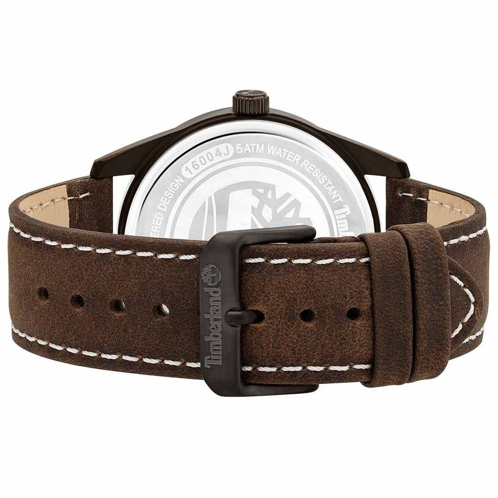 Braune Lederuhr