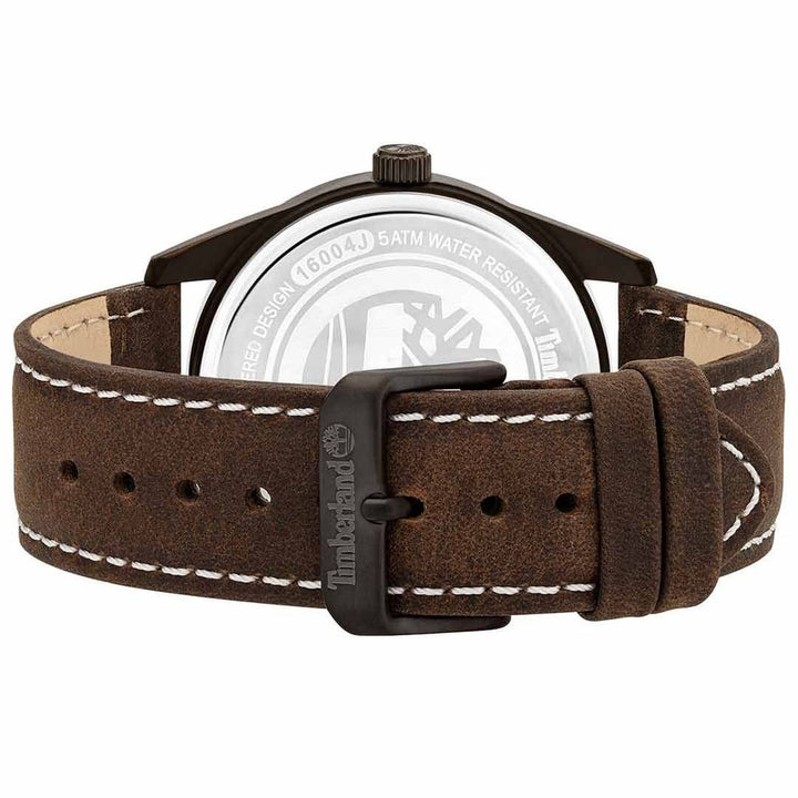 Braune Lederuhr