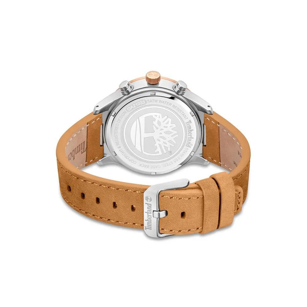 Braune Lederuhr