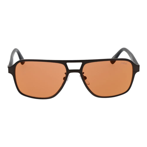 Graue Sonnenbrille aus Aluminium
