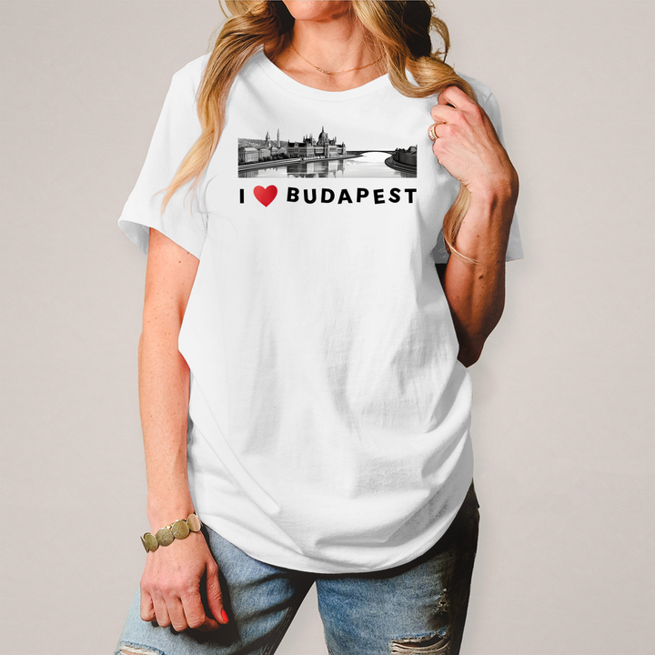 Damen T-Shirt Budapest