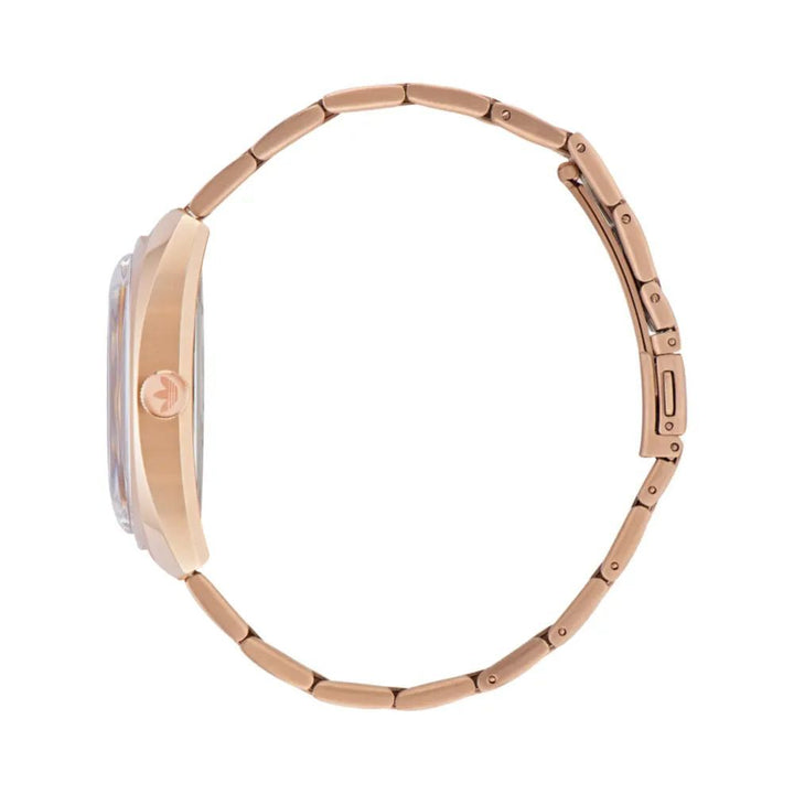Multicolor stainless steel watch