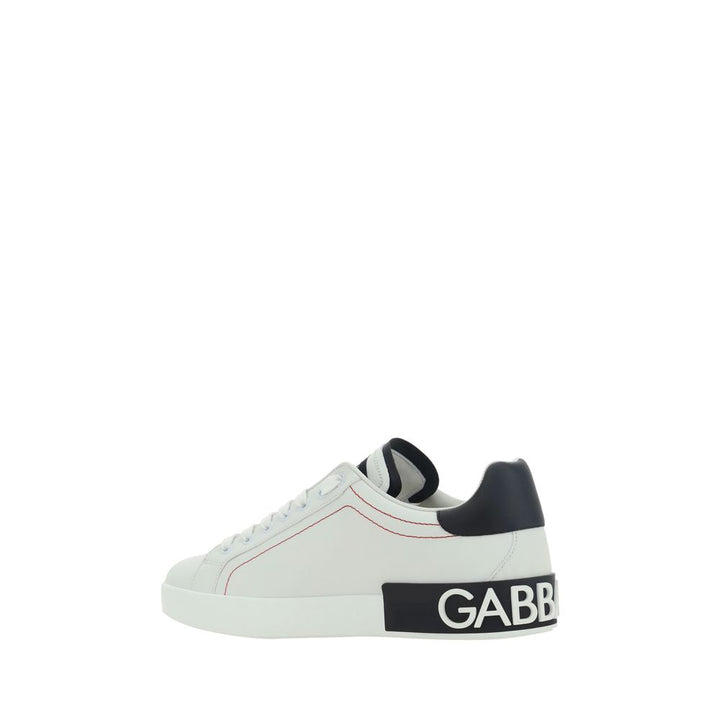 Weiße Low-Top-Sneaker aus Kalbsleder Bos Taurus
