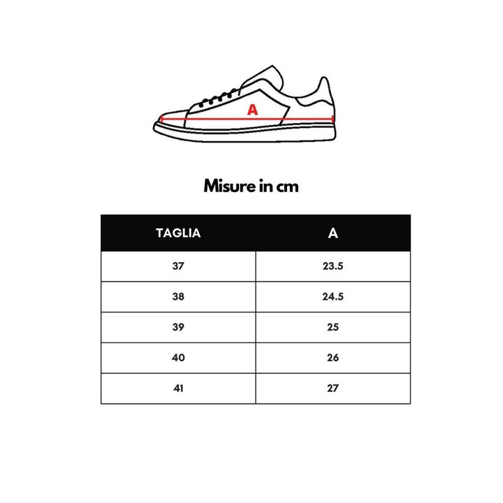Weißes Leder Sneaker