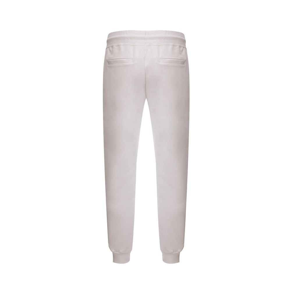 Spice up your wardrobe with chic white cotton trousers
