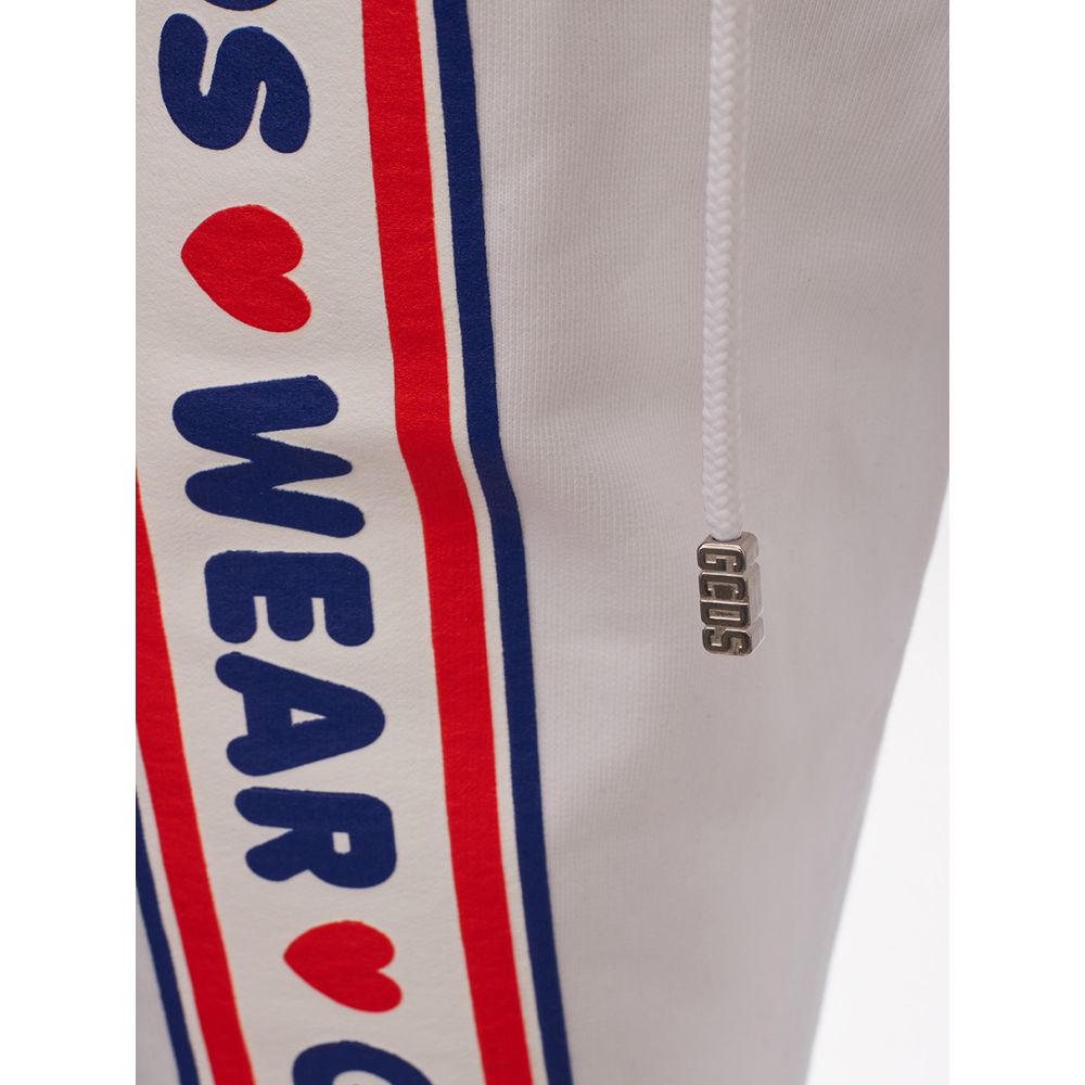 Spice up your wardrobe with chic white cotton trousers