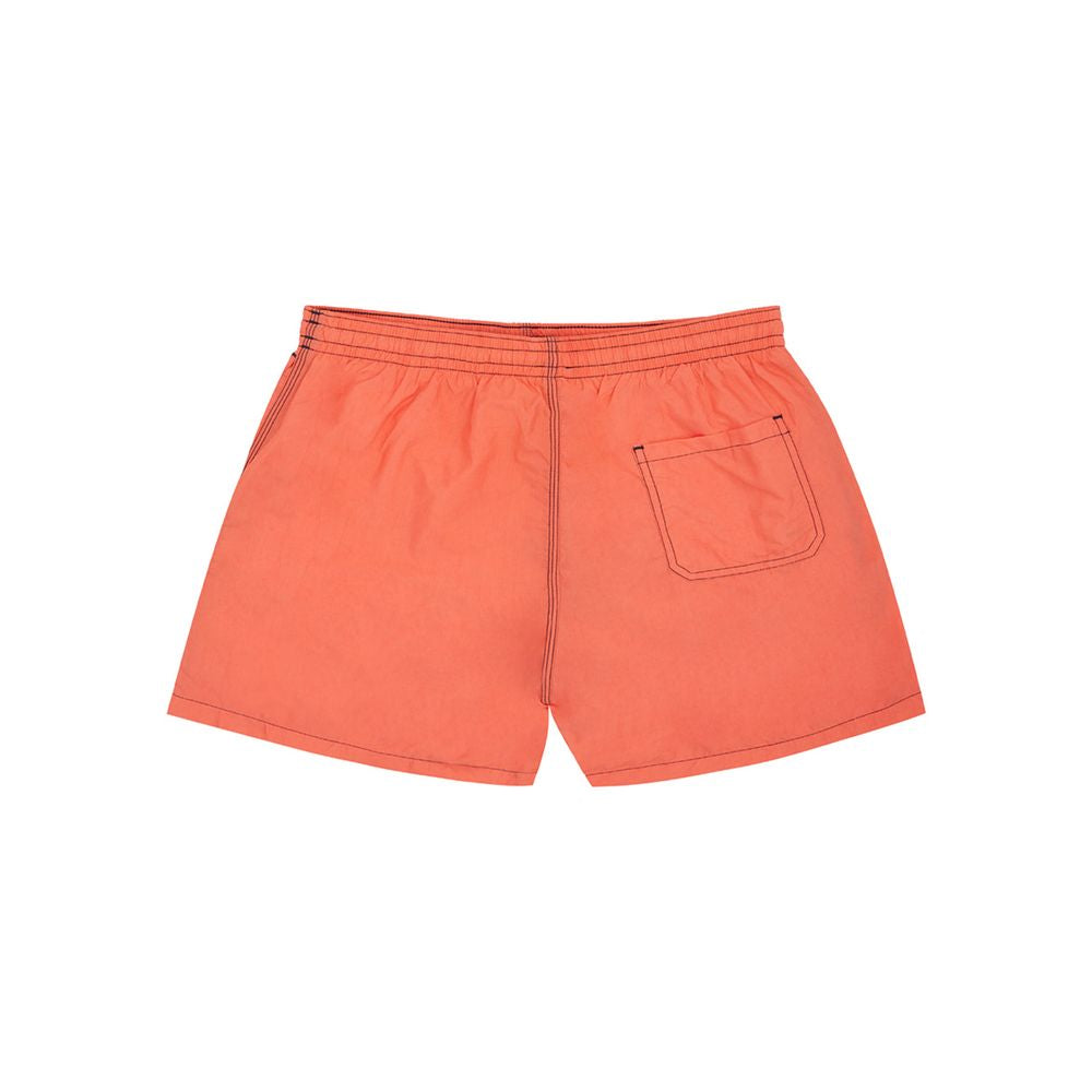 Orange polyester swimwear