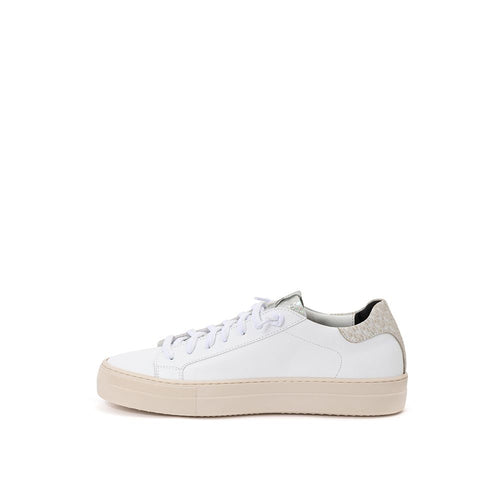 White leather sneakers elegant casual shoes