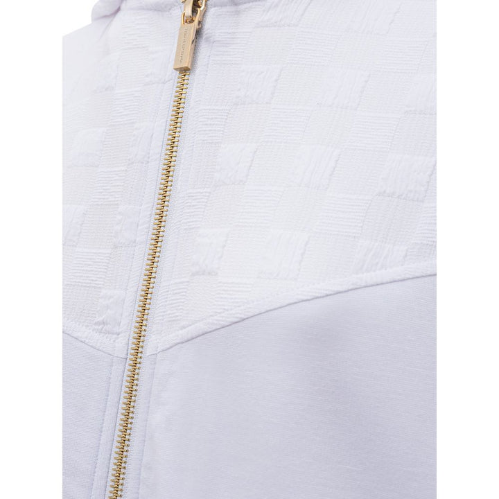 Schicker weißer Viskose Pullover für Frauen